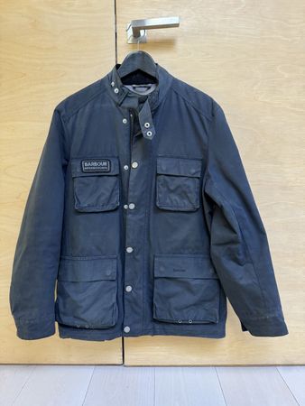 Veste Barbour International Wax Bleu Marine - M