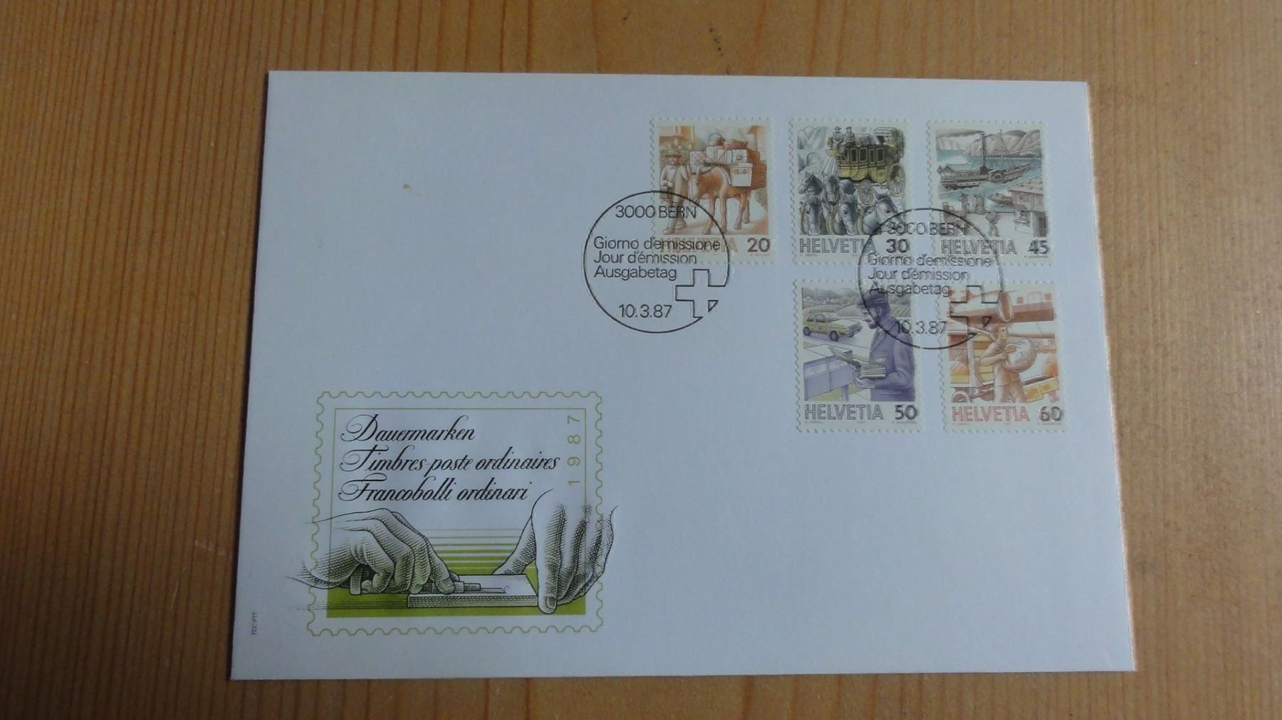 Tutti i francobolli: dauermarken FDC, 10.3.1987 – Nuovo (secondo la descrizione) da liestal venduto da makai05