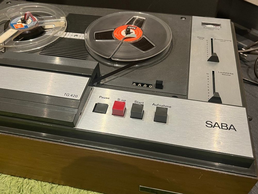SABA TG420F Spulen Tonband Reel-to-Reel Bandmaschine (Gebraucht) in ...