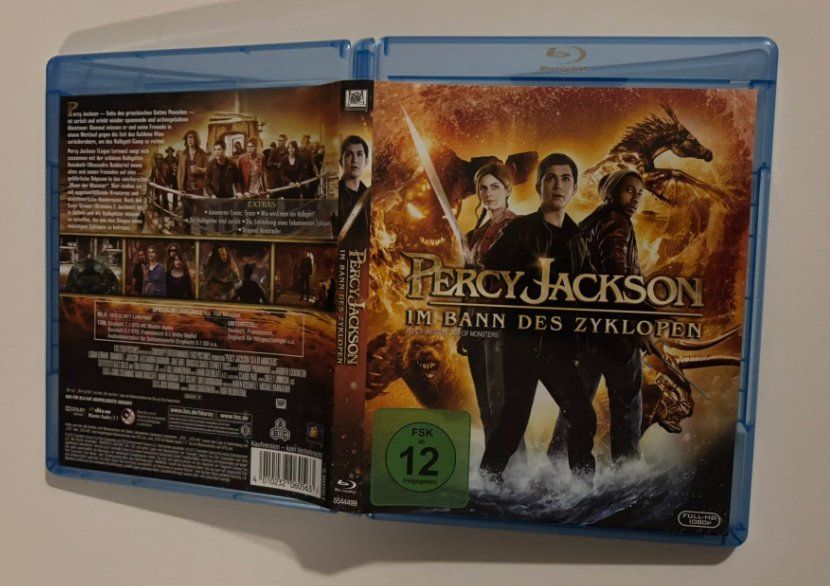 Alle DVDs: Percy Jackson - Im Bann des Zyklopen Blu-ray – Gebraucht aus lupfig von maniacs666 3