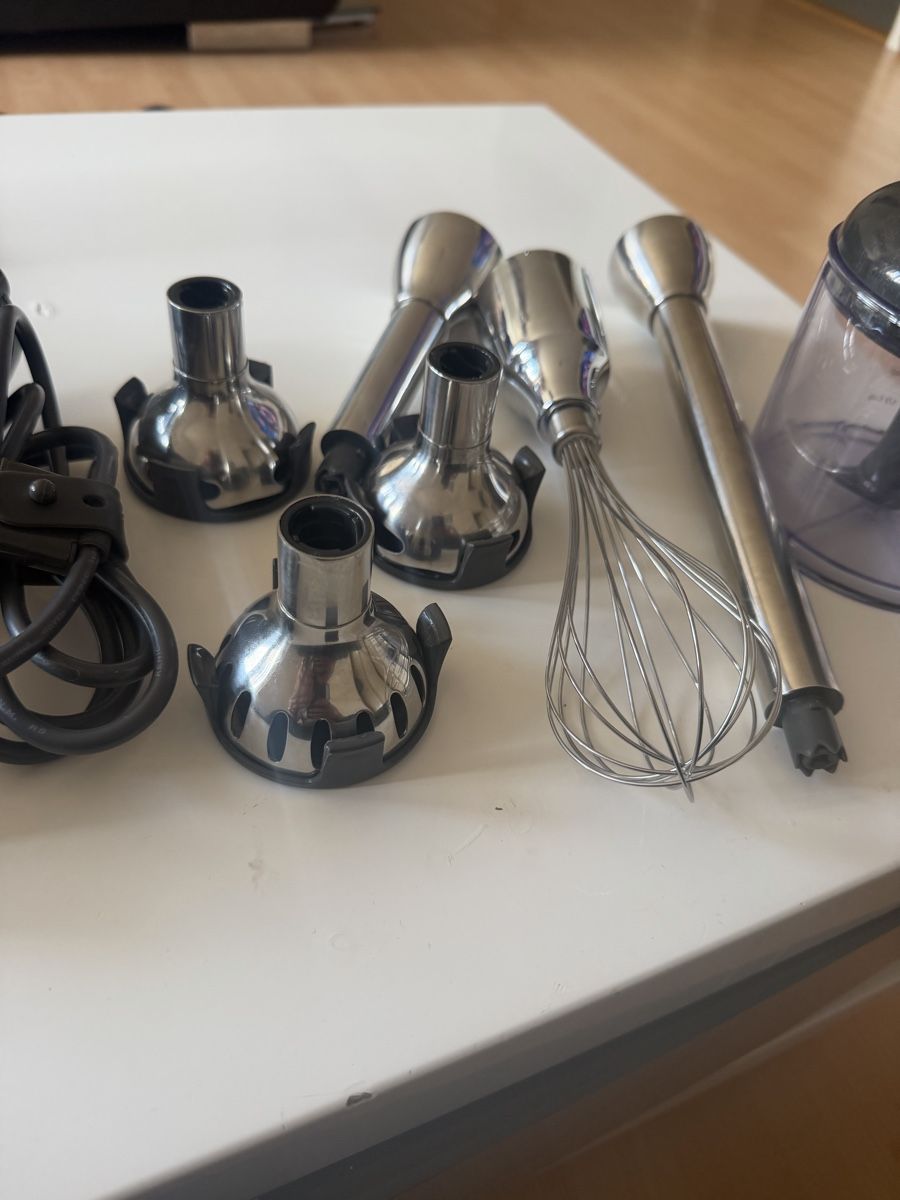 Appareils de cuisine: Schwarzes KitchenAid Stabmixer-Set  – D'occasion à Baden par noli.r