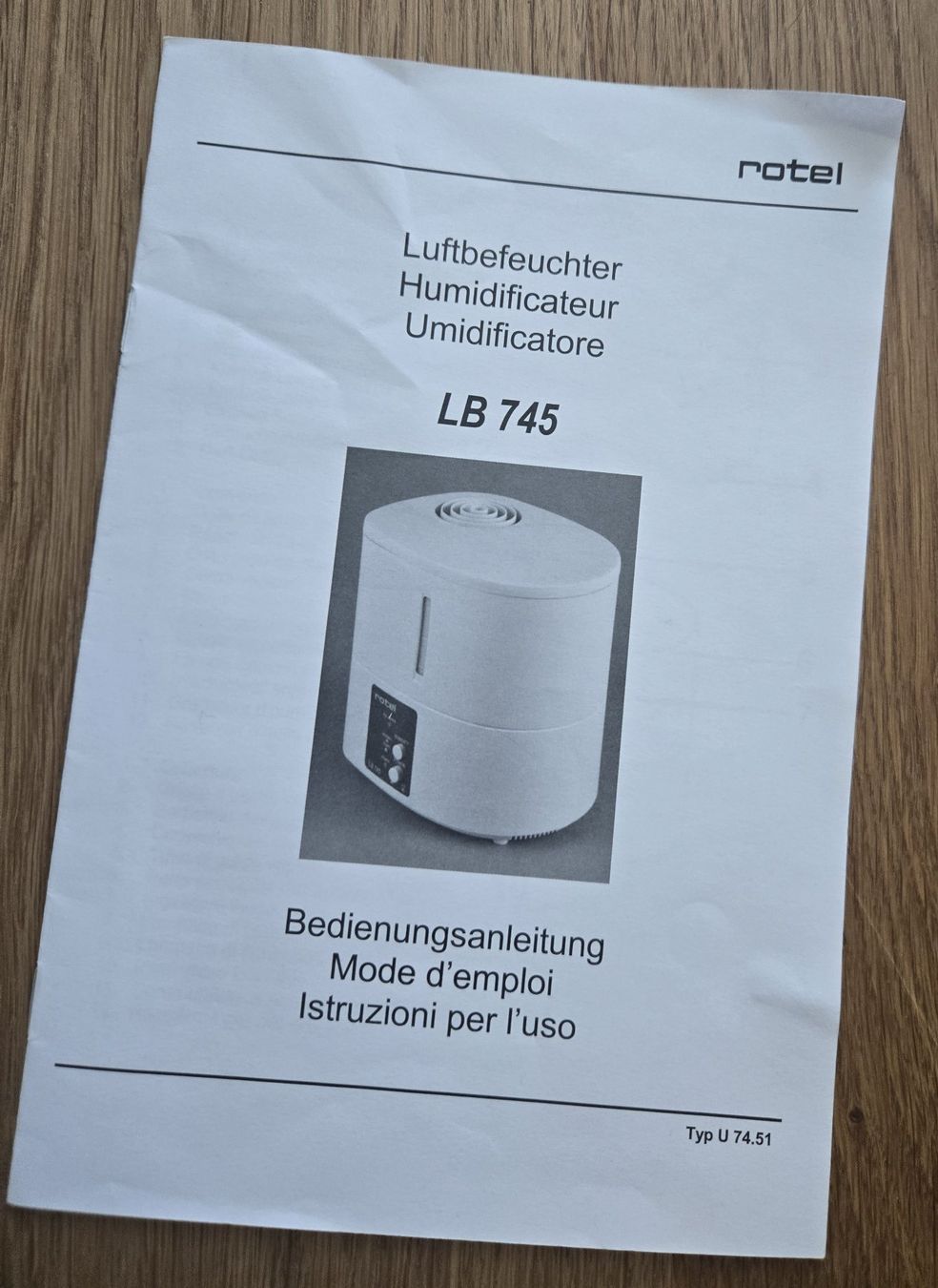 Rotel Umidificatori d'aria: Rotel LB745 Luftbefeuchter – Usato da Horw venduto da Rebu1 3