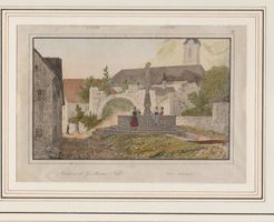Altdorf   UR   :   13 alte Bilder (Xylographien Stich etc.)