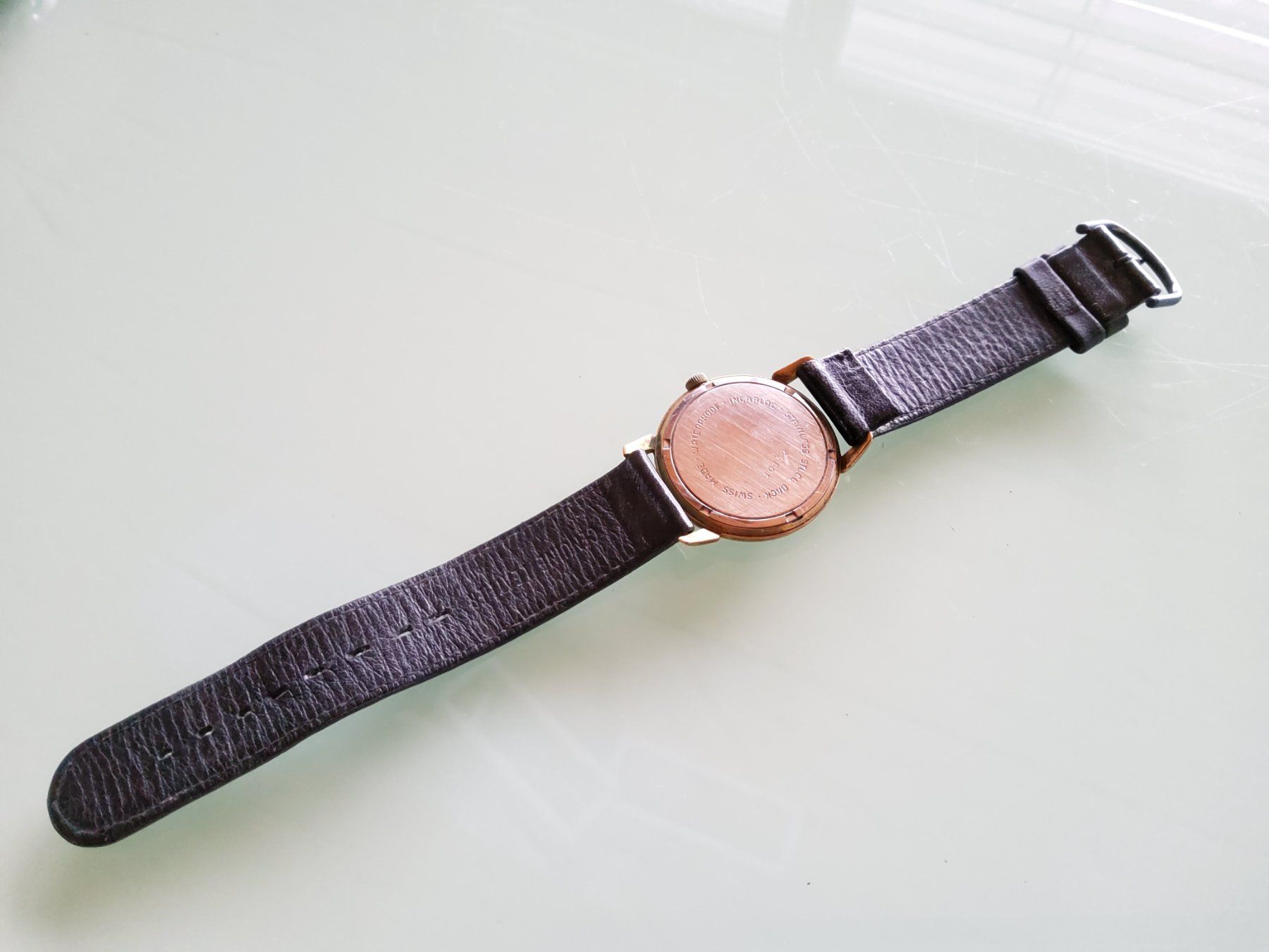 Uhren: Montre bracelet mécanique Chevron  – Gebraucht aus Malleray von Broc-Mo 2