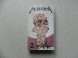 VHS Music Video Kassette Metallica 1989 Orginal & Jammin LP