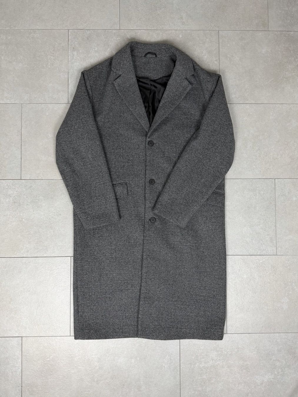 Primark Cappotti: Primark Grey Coat – Usato da Biel/Bienne venduto da sami0788480082