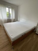 210x200 Bett aus Kernnussbaum