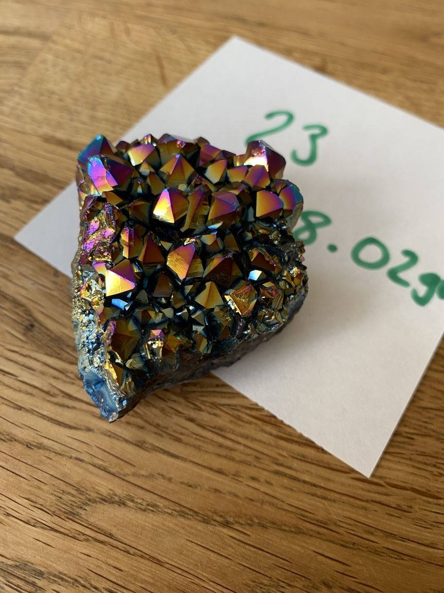 Pietre preziose: Aura Titanium Amethyst Cluster – Usato da Flawil venduto da Naphtali 2