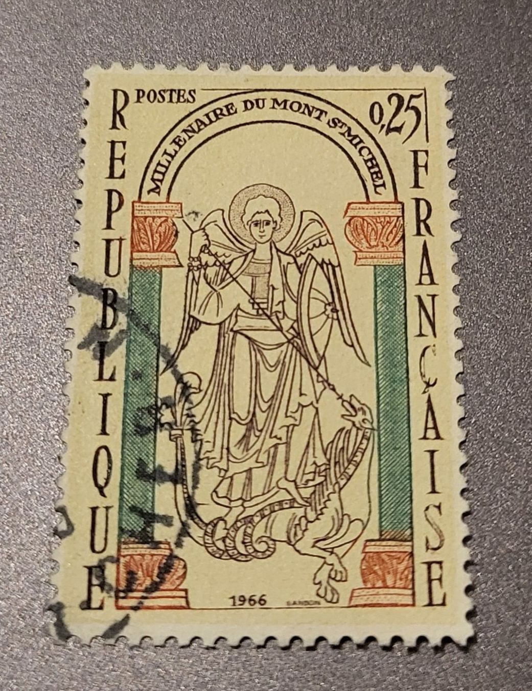 Tous les timbres: Frankreich 1966 briefmarke – D'occasion à St Gallen par Stampsalshobby