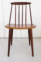 ORIGINAL TEAKHOLZ STUHL J77 FOLKE PALSSON  1968