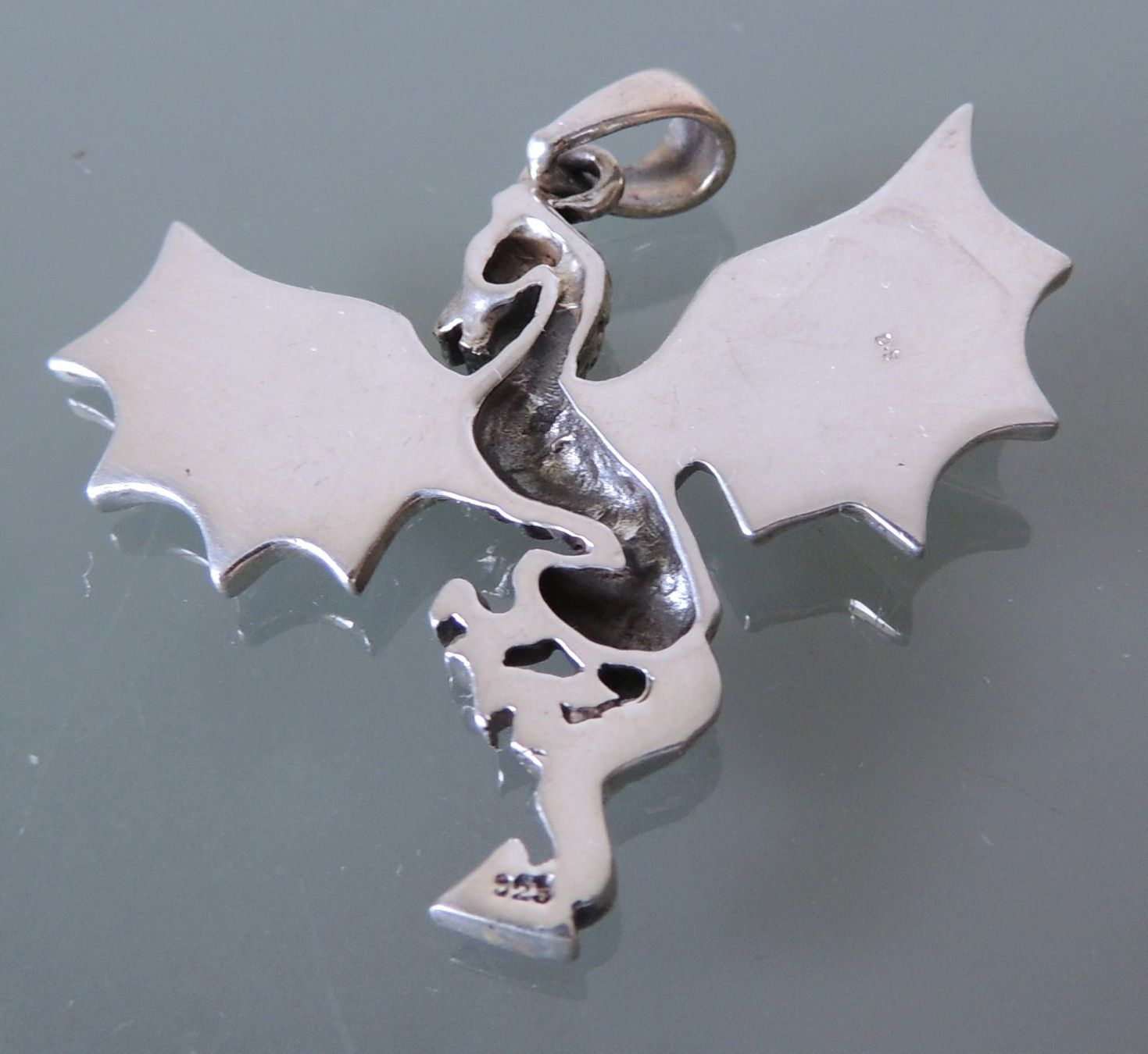 Ciondoli: Silber 925 Anhänger 47 mm Drache – Nuovo (secondo la descrizione) da Waldenburg venduto da schaller707 4