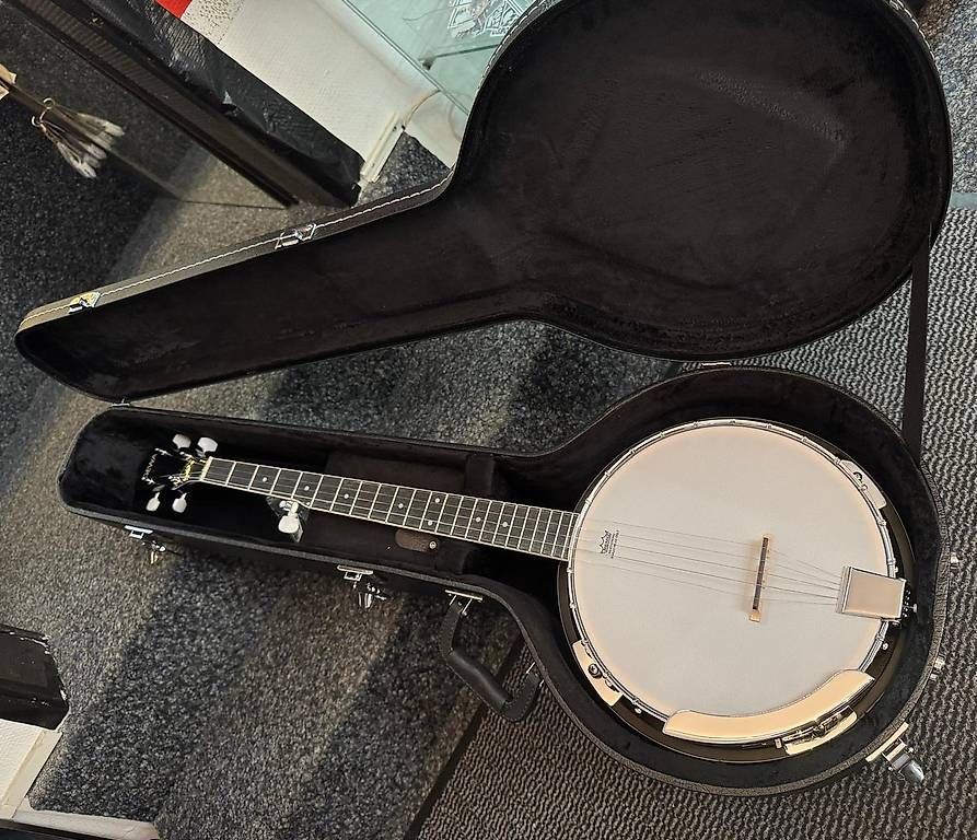 Strumenti musicali: Banjo GEWA 5-String Sunburst High Gloss with Case – Usato da Morges venduto da GvnMusic 9
