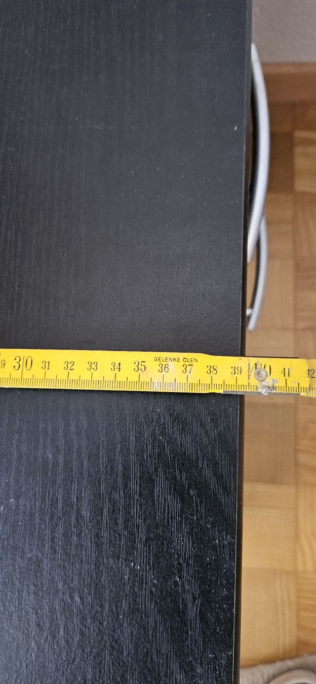 Comodini: Schubladenmöbeli, Nachttisch schwarz Holz – Usato da Belp venduto da Ginus85 5