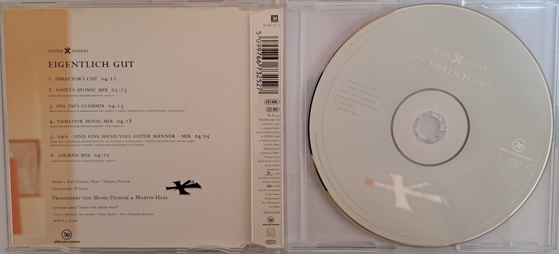 CDs: Xavier Naidoo (Maxi-CD) Eigentlich gut – Gebraucht aus Tenniken von mik_6mxg 5