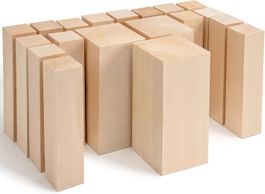 Lindenholz Schnitzholz BW19 Unbehandelte Holzblöcke Weiches