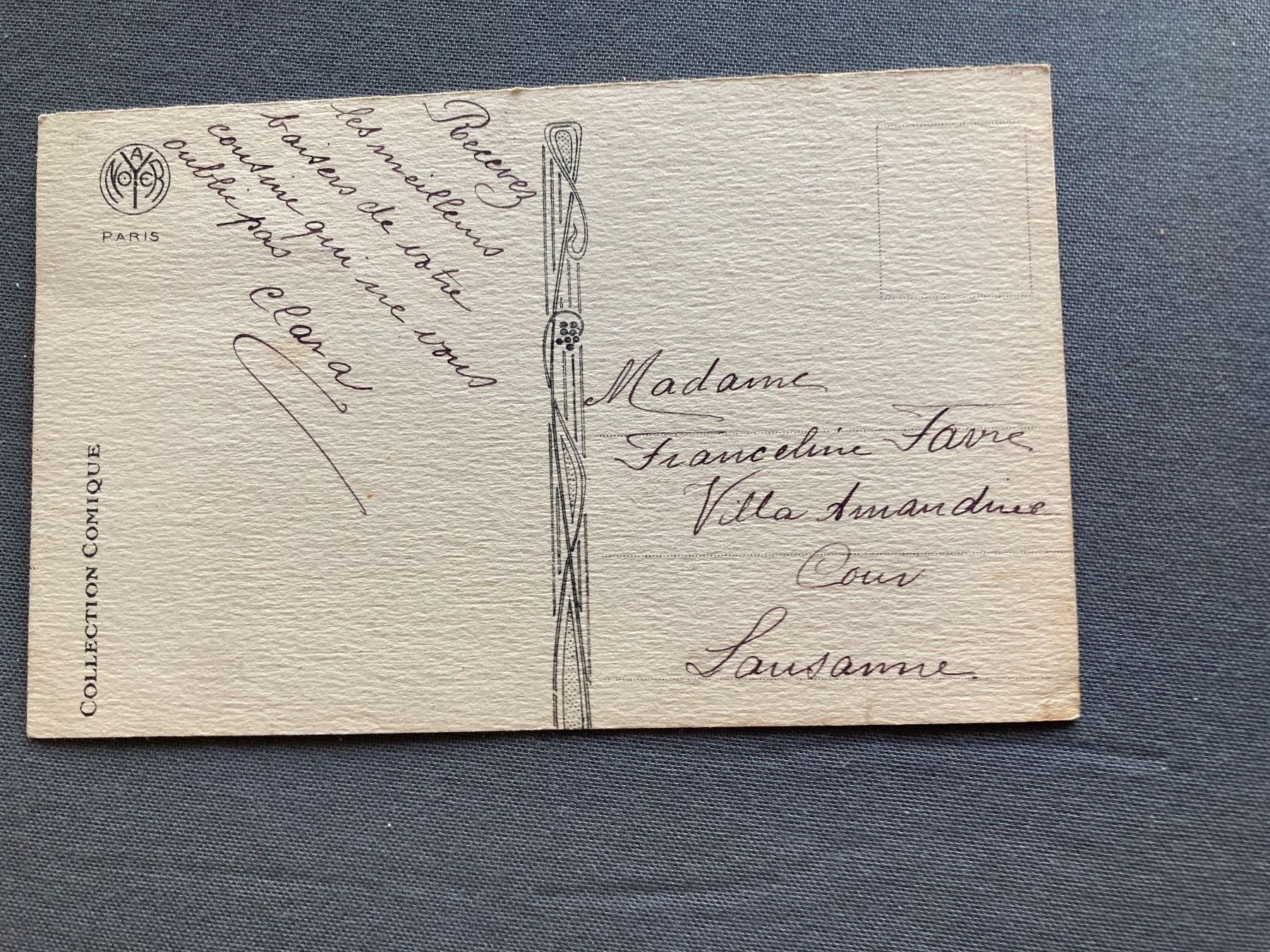 Cartoline postali: Alte Ansichtskarte "Brevet de Délicatesse" Paris, Collect... – Usato da Zürich venduto da mik_h9ty 1