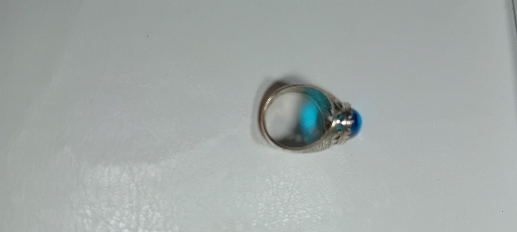 Ringe: herren ring,,mit blau kristall – Neu (gemäss Beschreibung) aus Basel von bij_5hqd 5