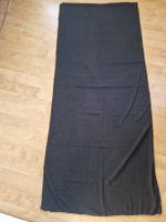 Bauchtanzschleier mit Goldpailletten, schwarz