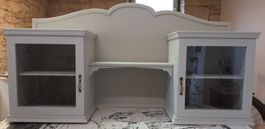 Antike Vitrine Regal Wandregal Boho Shabby Landhaus