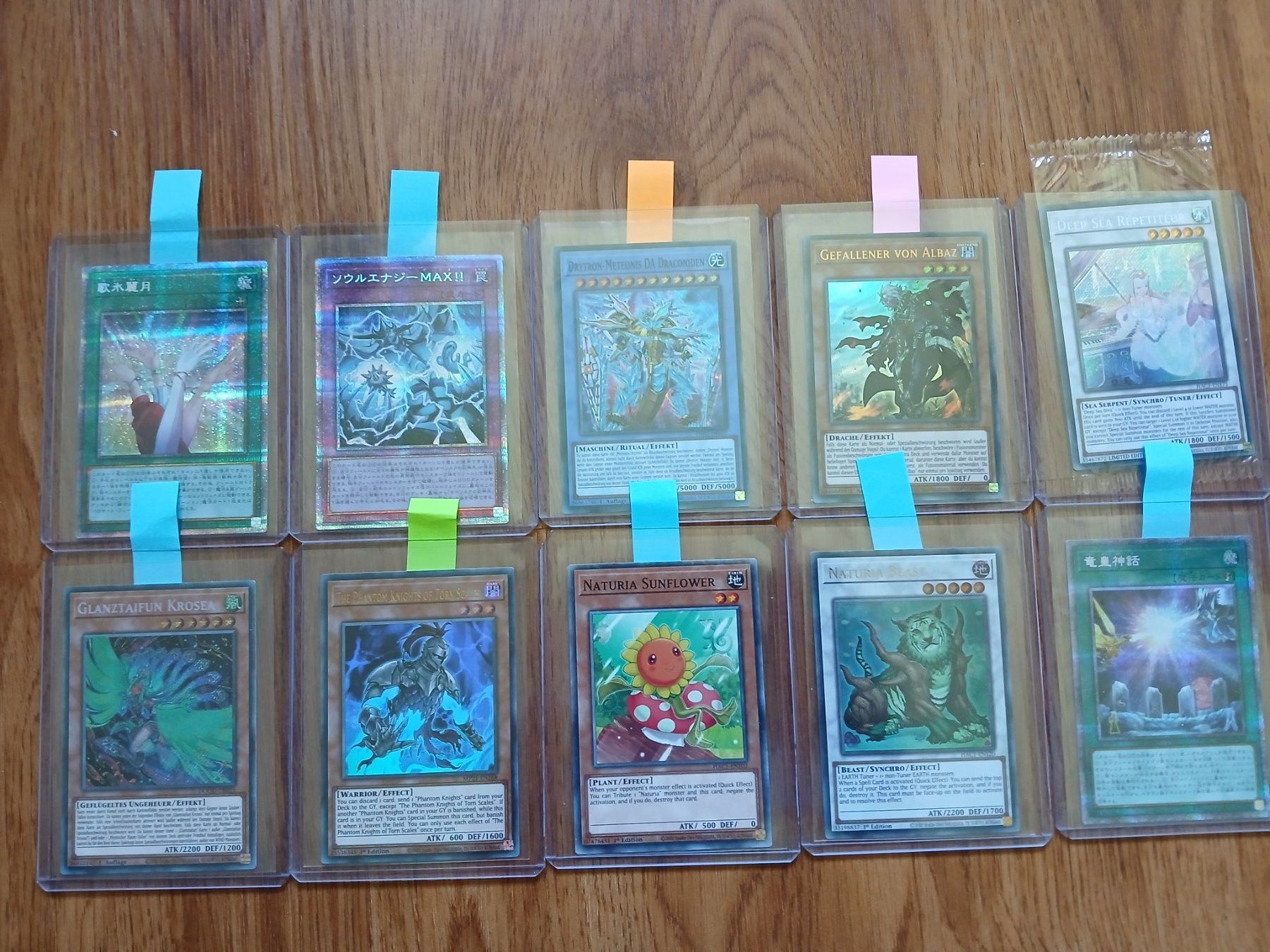 Yugioh Carte collezionabili: Seltene Yu-Gi-Oh Karten Sammlung 10 Stück – Usato da Niederried Interl venduto da Icespider