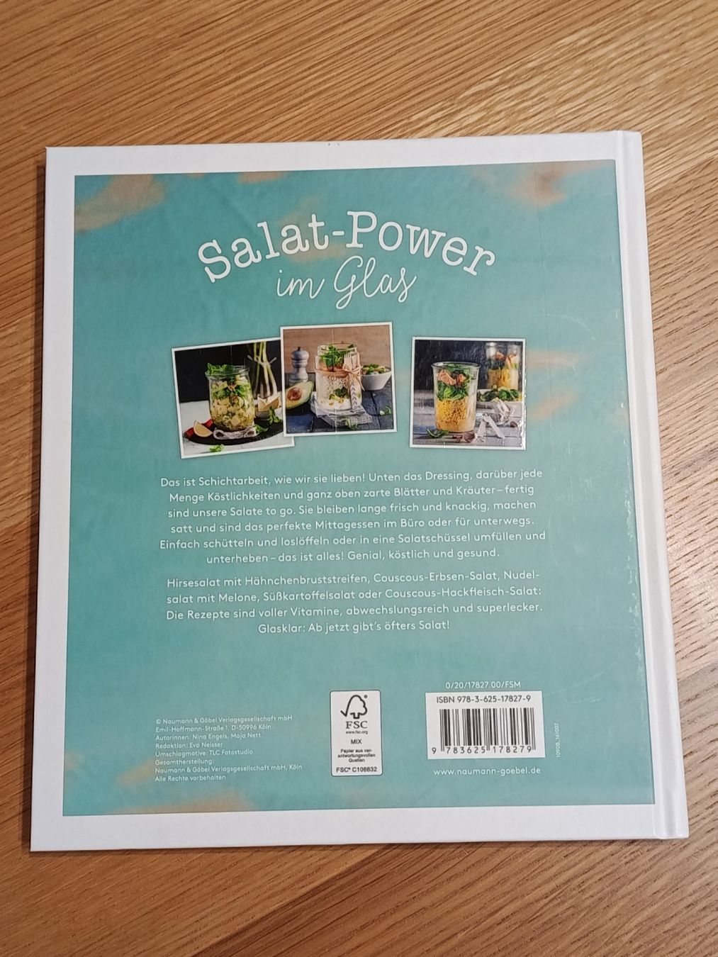 Libri: Kochbuch "Salat-Power im Glas" – Nuovo (secondo la descrizione) da Wangs venduto da son_klein 1