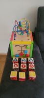 Cube d'activités en bois & cubes imagier pour enfant!