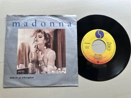 MADONNA tolle Single Kult Top 80's Like a virgin Hit Charts