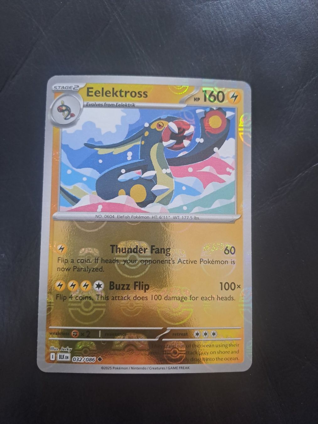 Pokémon Carte collezionabili: Pokemon - eelektross masterball blk - En – Usato da Losone venduto da wow_5w2t