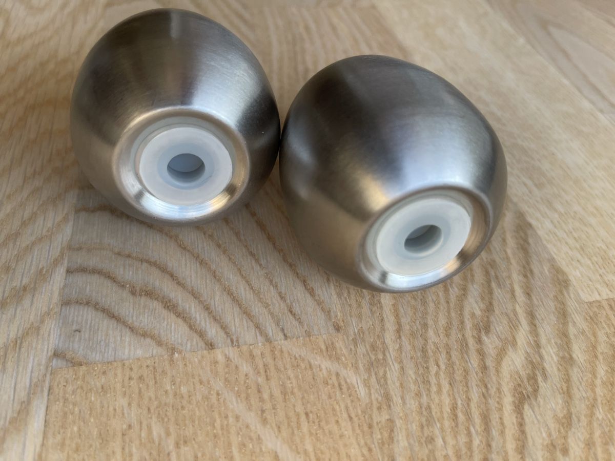 Elettrodomestici da cucina: Salt & pepper set (stainless steel) – Usato da Zürich venduto da AnaMK 3