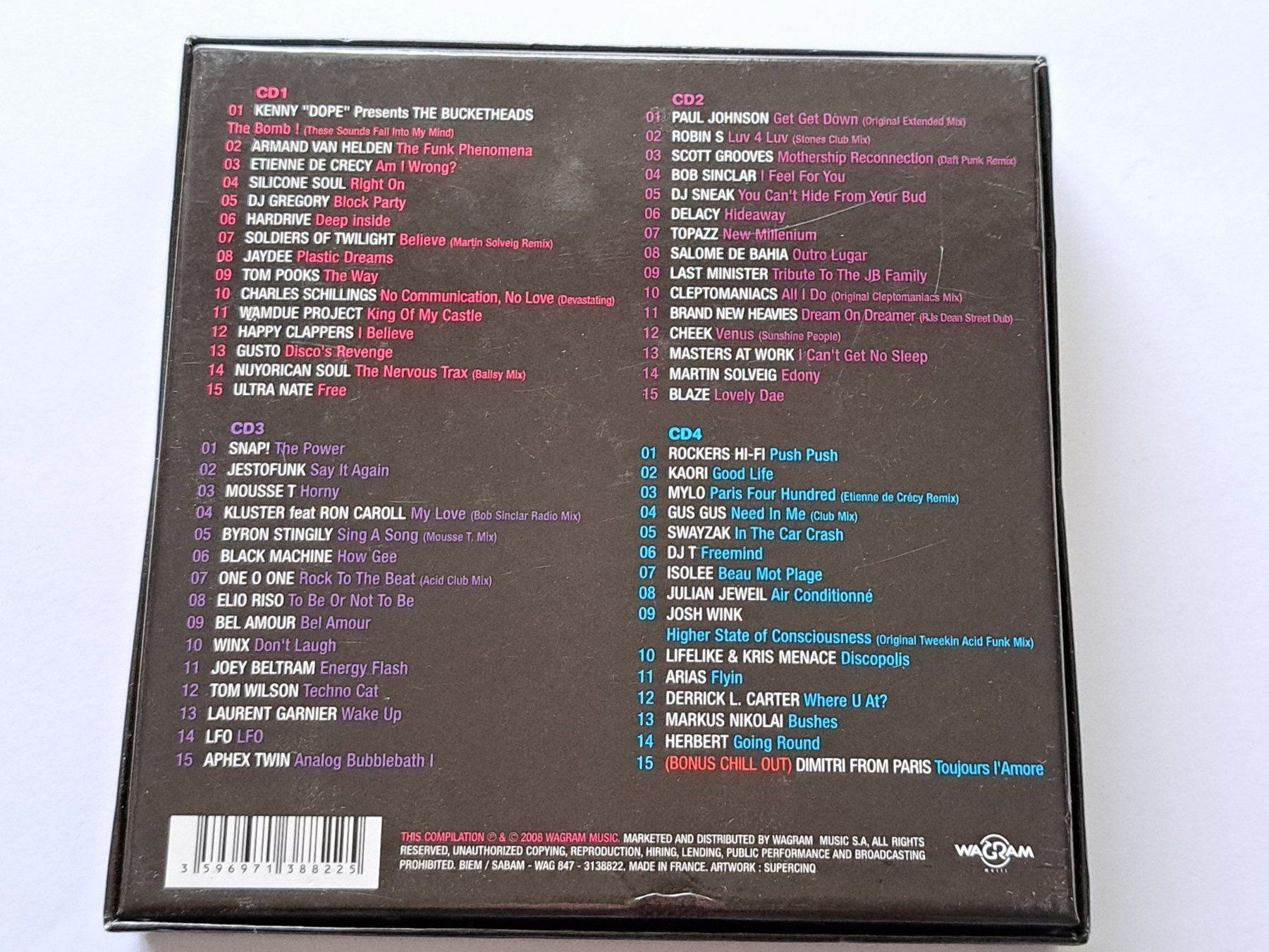 CDs: Coffret 4 Cds Dancefloor Anthology – Gebraucht aus Pully von bro_n52j 2