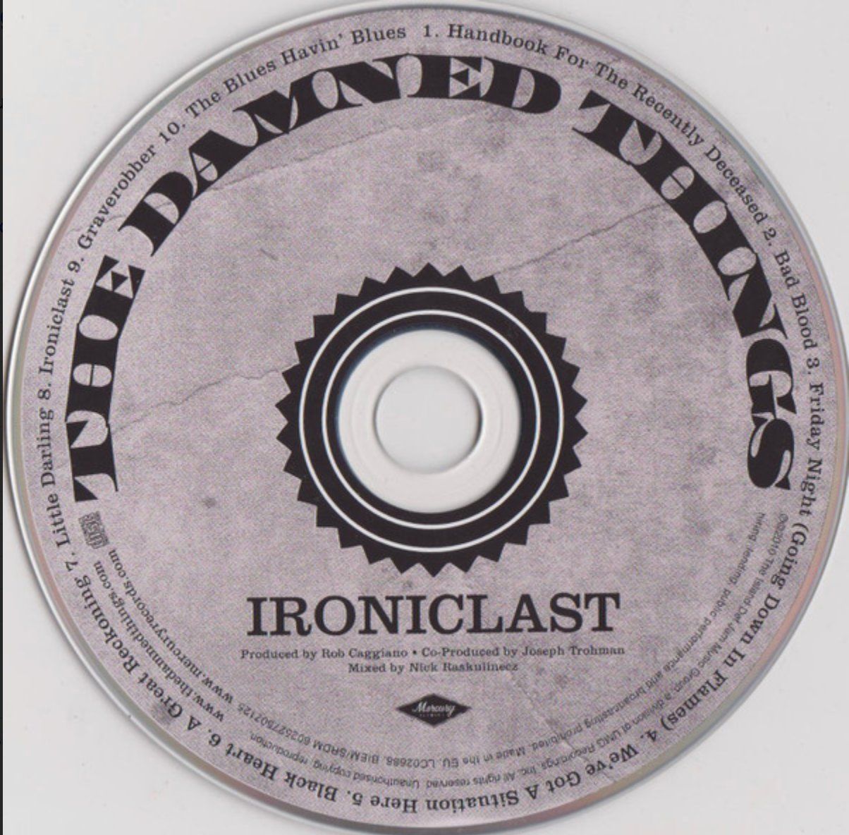 CDs: The Damned Things - Ironiclast – Gebraucht aus Brunnen von Barfly5 2