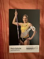 Marie Dehning Leichtathletik Autogrammkarte neuwertig