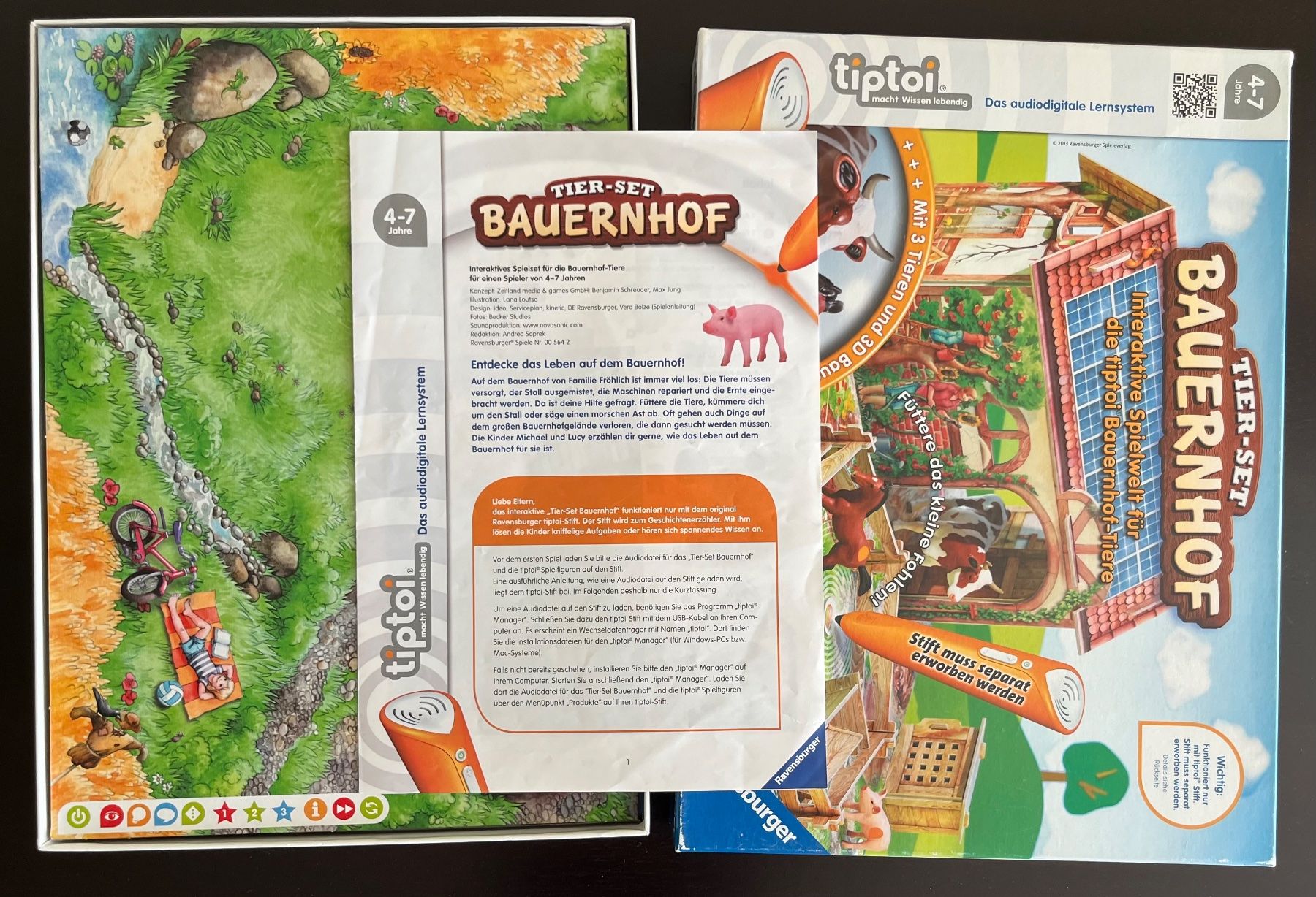 Tiptoi Giochi: Tiptoi Ravensburger Tier-Set Bauernhof – Usato da Merlischachen venduto da alpeva 1