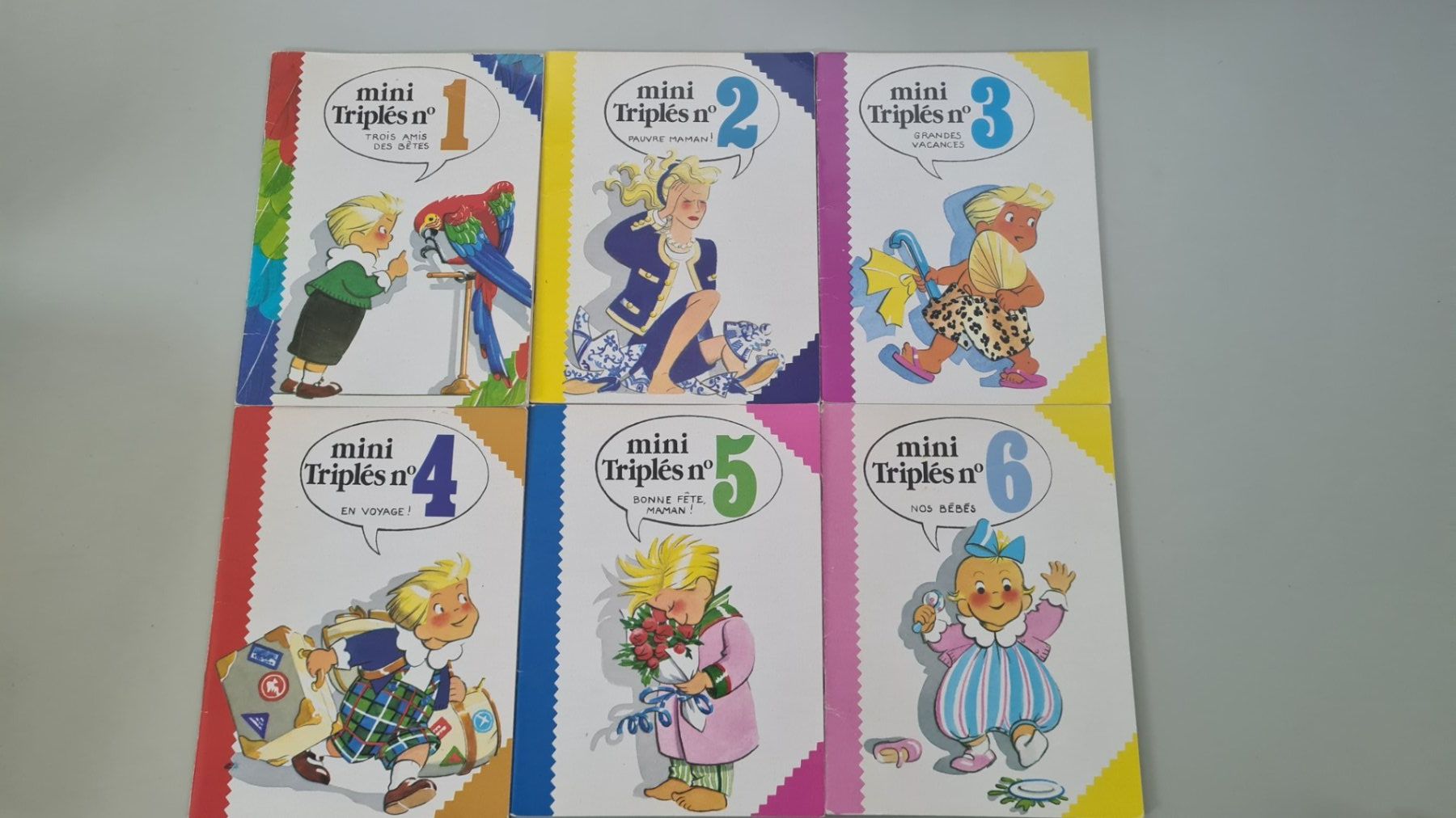 Fumetti: 14 mini livres : Les triplés – Usato da Châtonnaye venduto da Jaydee6