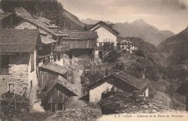 Giétroz VS Dorf und Dent de Morcles