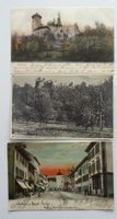 Laufen BL Stadtansicht 1904; Arlesheim Schloss Birseck 1905