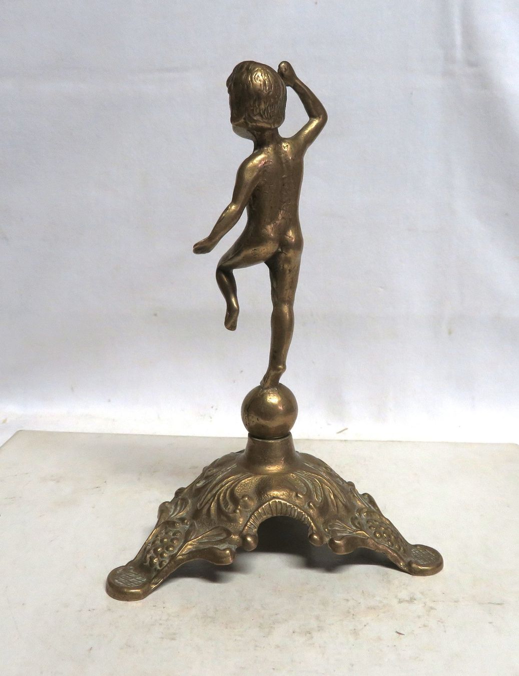 Statuette: Figur Statuette Skulptur Jüngling Messing – Usato da Tüscherz-Alfermée venduto da Newpad 4