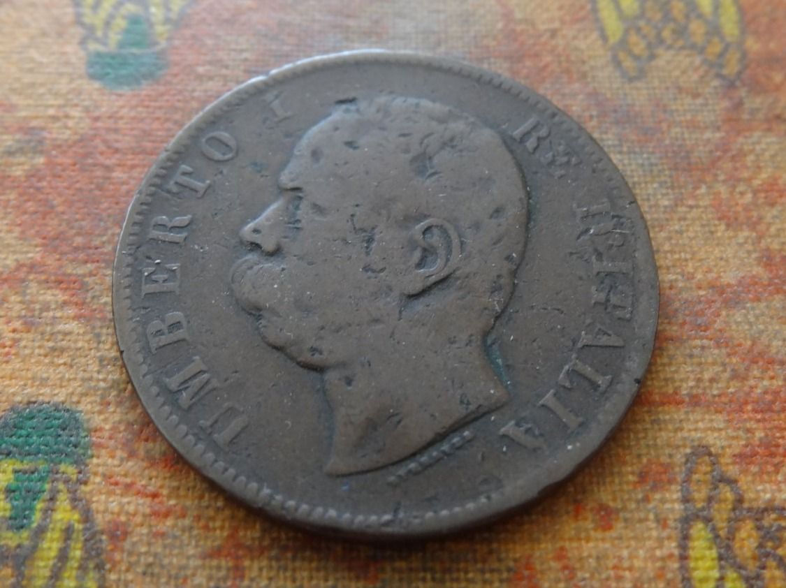 Tutti le monete: ITALIE  10  Centesimi  1893 – Usato da Romanel-sur-Lausanne venduto da Swift13