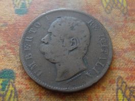 ITALIE  10  Centesimi  1893