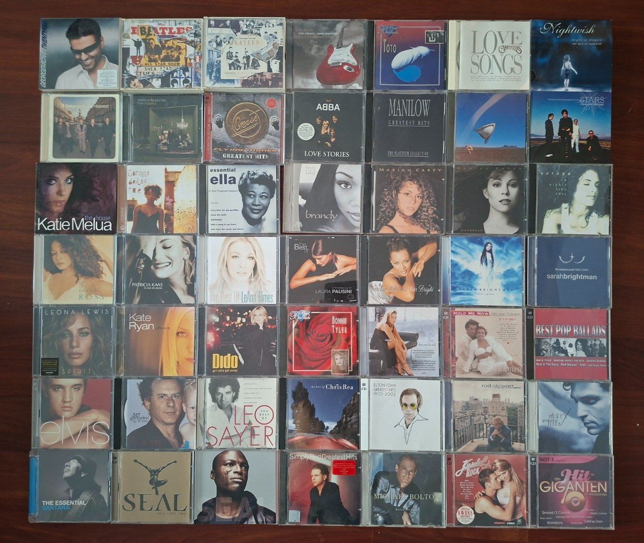 CD: Pop CD Sammlung "Stimmwunder" (über 50 CDs) – Usato da Stallikon venduto da puma47