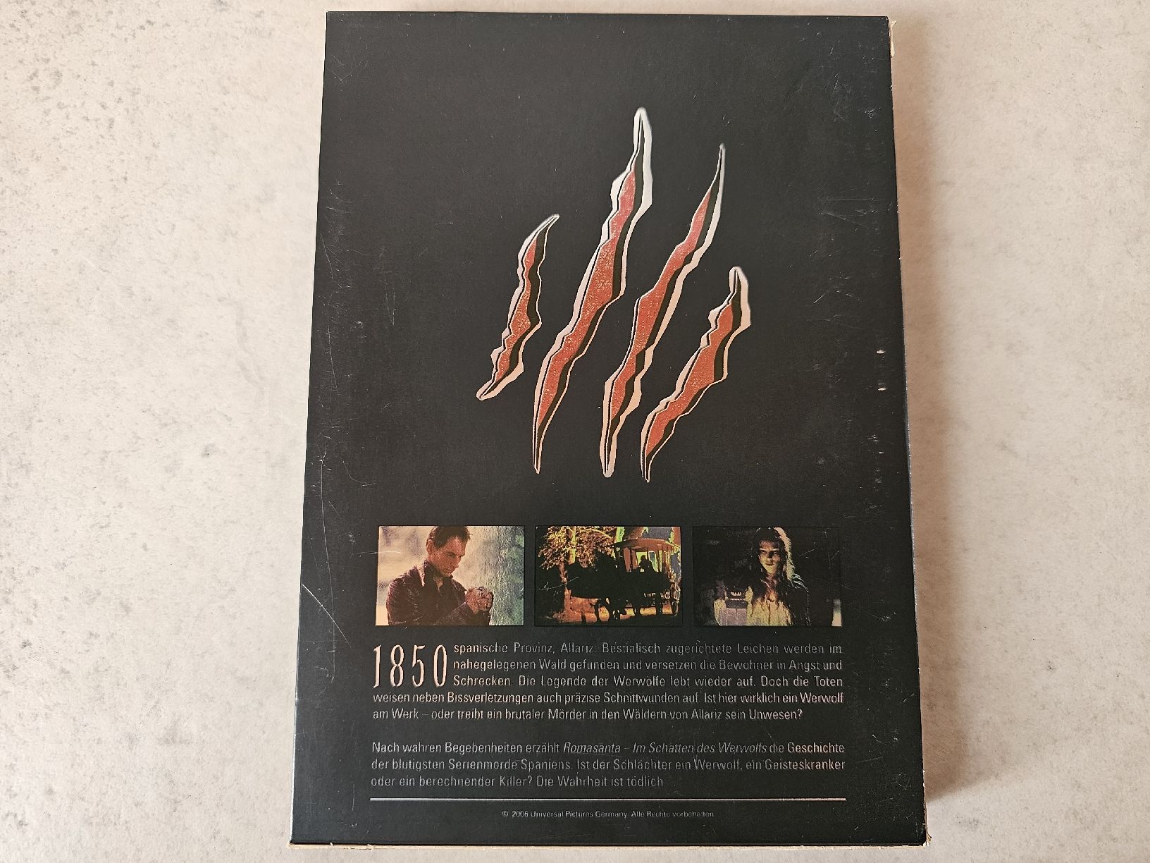 Tutti i DVDs: Romasanta  -  Im Schatten des Werwolf – Difettoso da Schneisingen venduto da backstore24 1