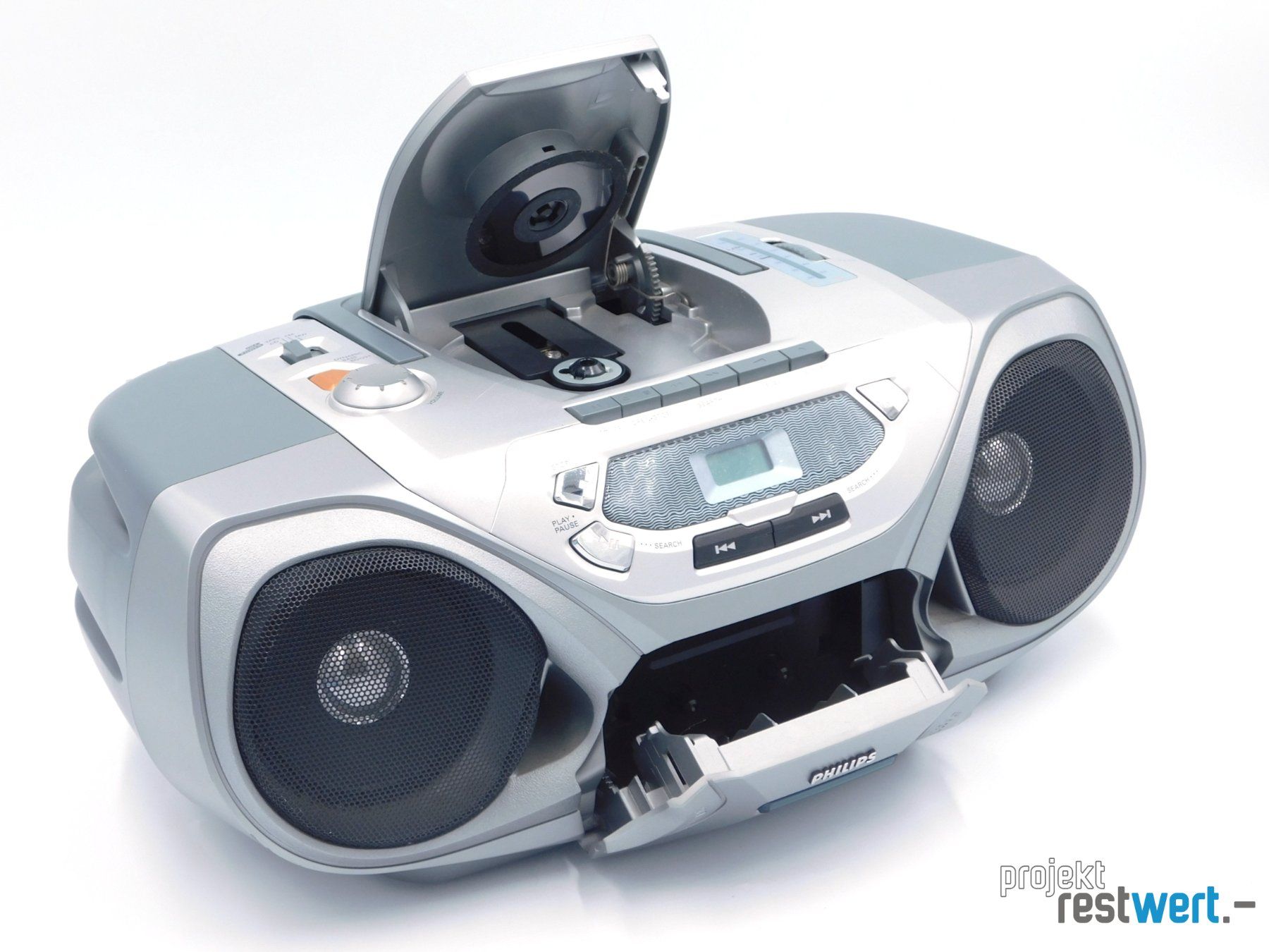 Philips Radio: Radio mit CD- und Kassettenplayer von PHILIPS – Usato da Bülach venduto da restwert_buelach 1