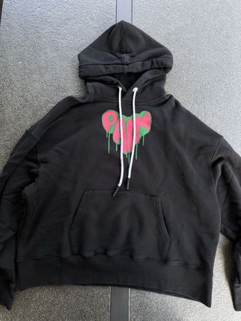 Palm Angels Kapuzenpullover schwarz Grösse L neuwertig