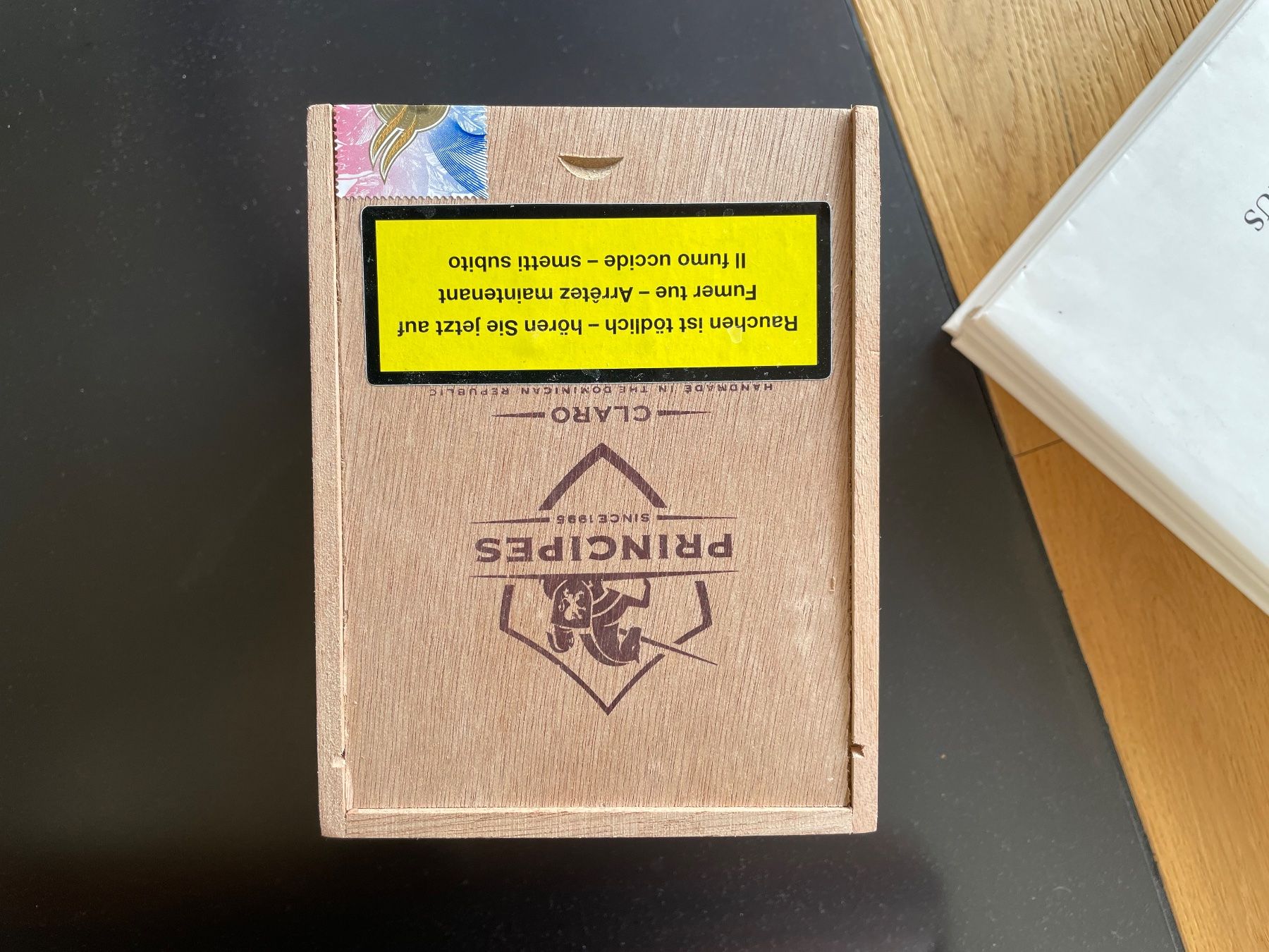 Sigari: 25 Principes Claro Robusto – Usato da Appenzell Steinegg venduto da trachsler1978 1