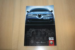 Alfa Romeo 156 Hochglanz CH-Prospekt 1999