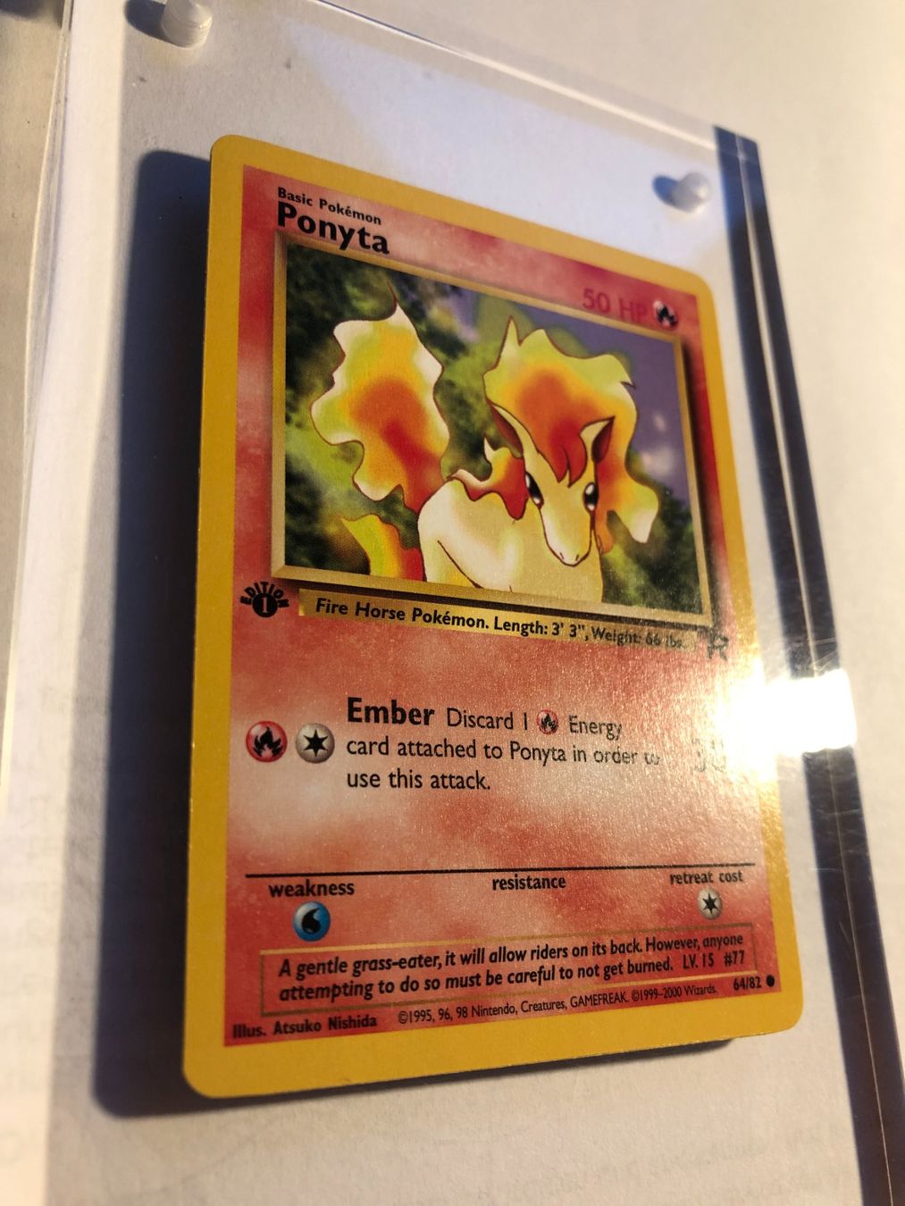 Sammelbilder & Trading cards: Ponyta 1st Team Rocket - MINT - ab 1.- – Gebraucht aus Giubiasco von dan_pr8b 1