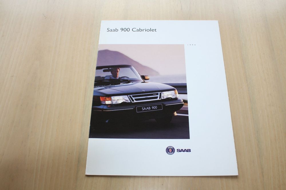 Saab 900 Cabriolet Prospekt Jahrgang 1994 (Gebraucht) in Wikon für CHF ...