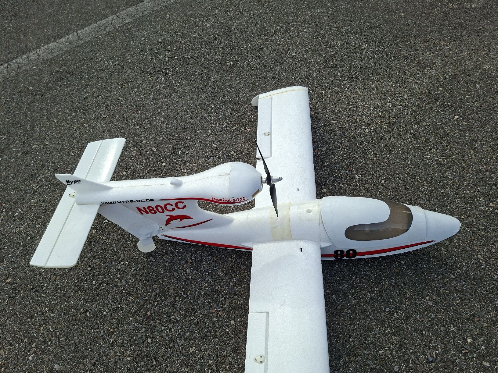 Modellismo RC: RC Flugzeug Hype Seawind 3000 – Usato da Kallern venduto da Slobsen 2