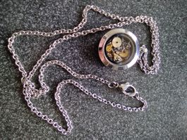 Neuheit! Industrial Steampunk Anhänger mit Kette (Unikat)