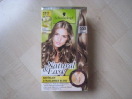 Schwarzkopf Natural & Easy  Haarfarbe 550 Dunkelblond Satin